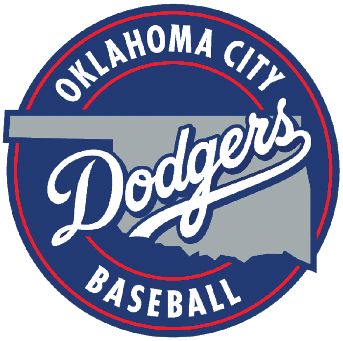 Oklahoma City Dodgers 2015-Pres Alternate Logo 9 iron on paper